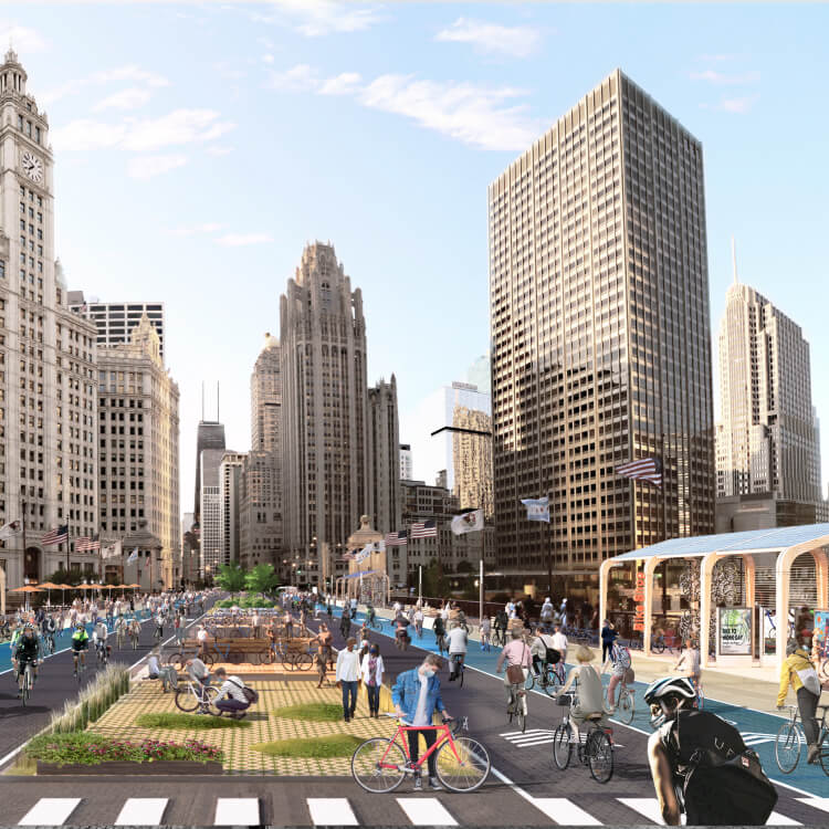 From garden streets to bike highways: four ideas for post-Covid cities – visualise