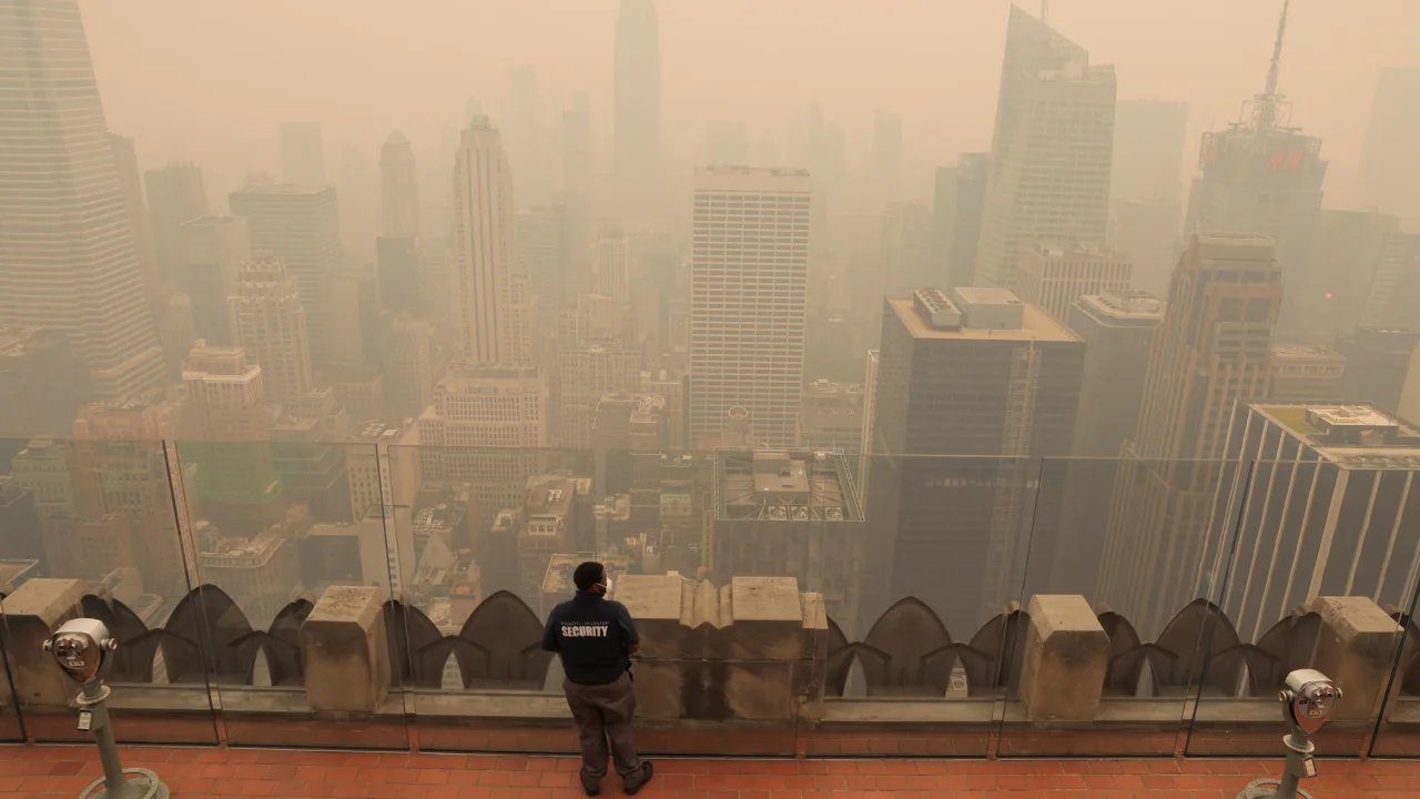 Smog is choking New York. But for these cities, it’s just another day