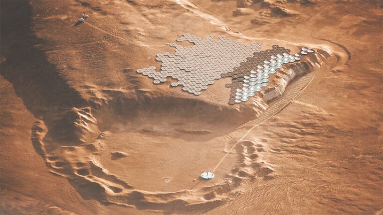 The first self-sufficient and sustainable city on mars could house one million humans