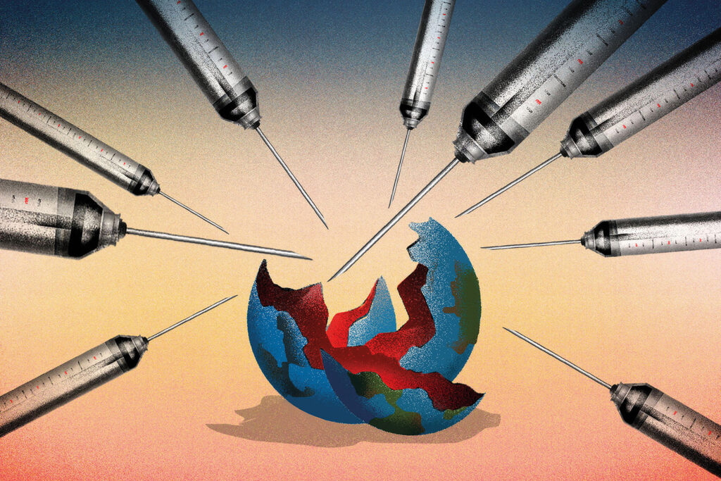 coronavirus-vaccine-predictions-2021-foreign-policy-global-thinkers-brian-stauffer-illustration