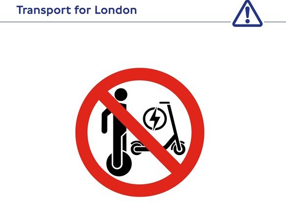 Private e-scooters banned on London’s public transport over fire concerns