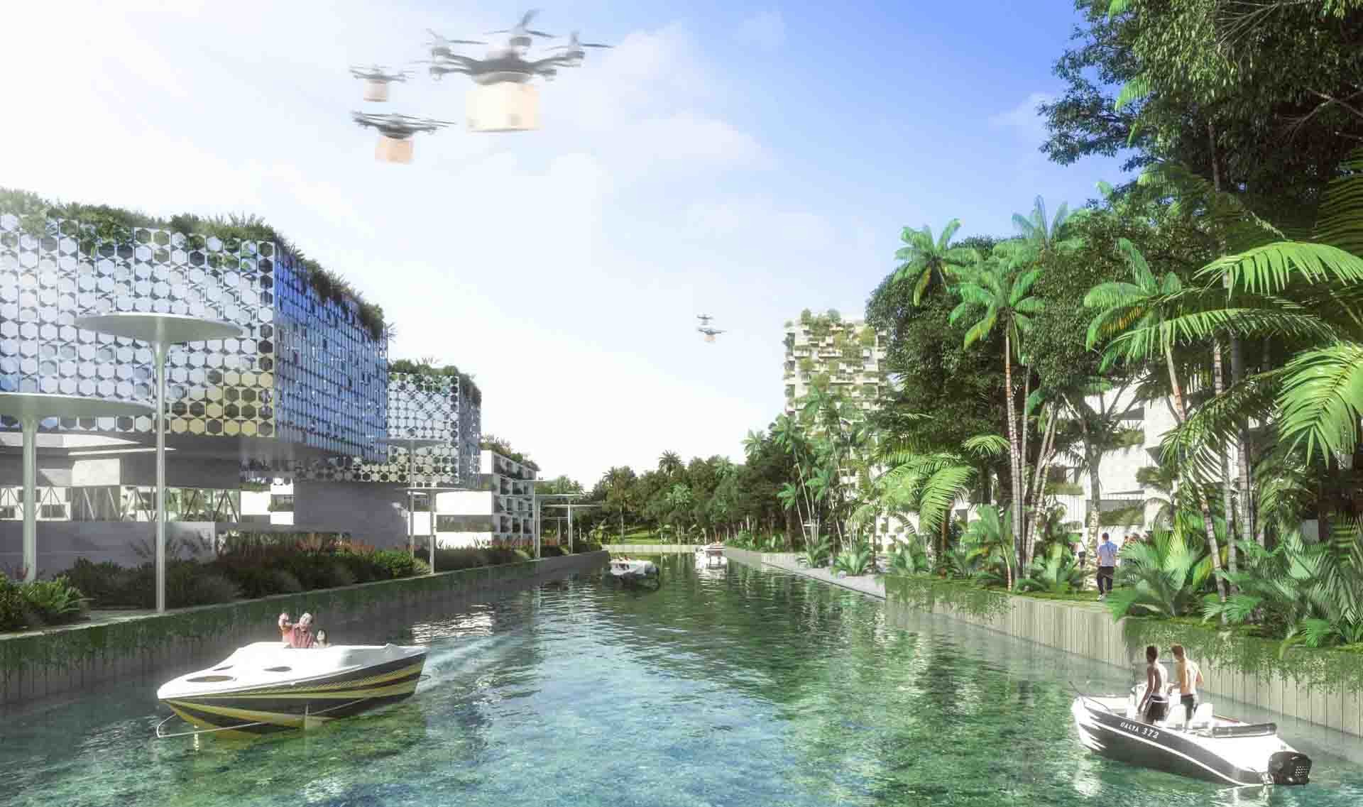 Smart Forest City Cancun: a futuristic orchard in the middle of the Riviera Maya