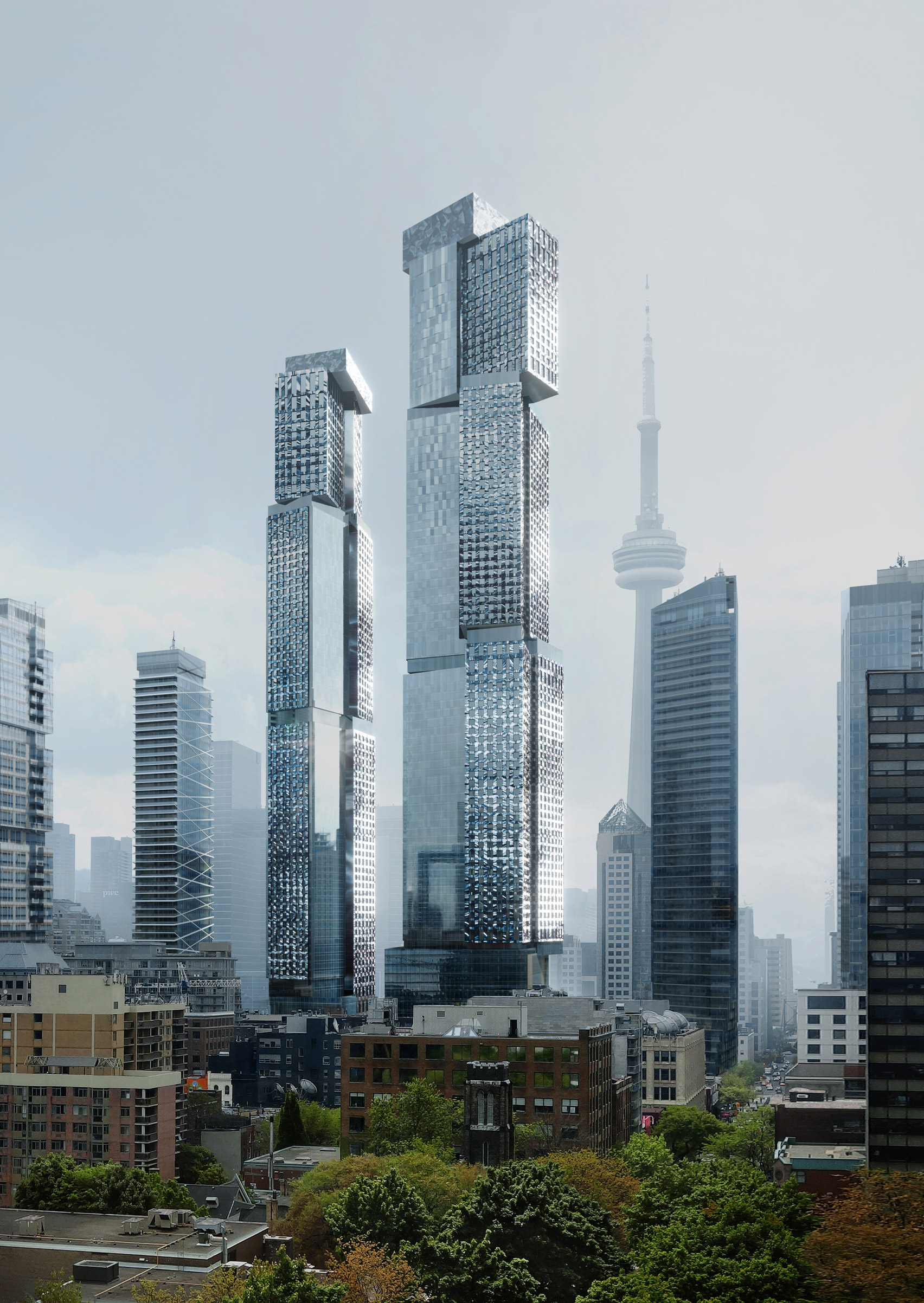 Frank Gehry reveals latest design for supertall skyscraper in Toronto
