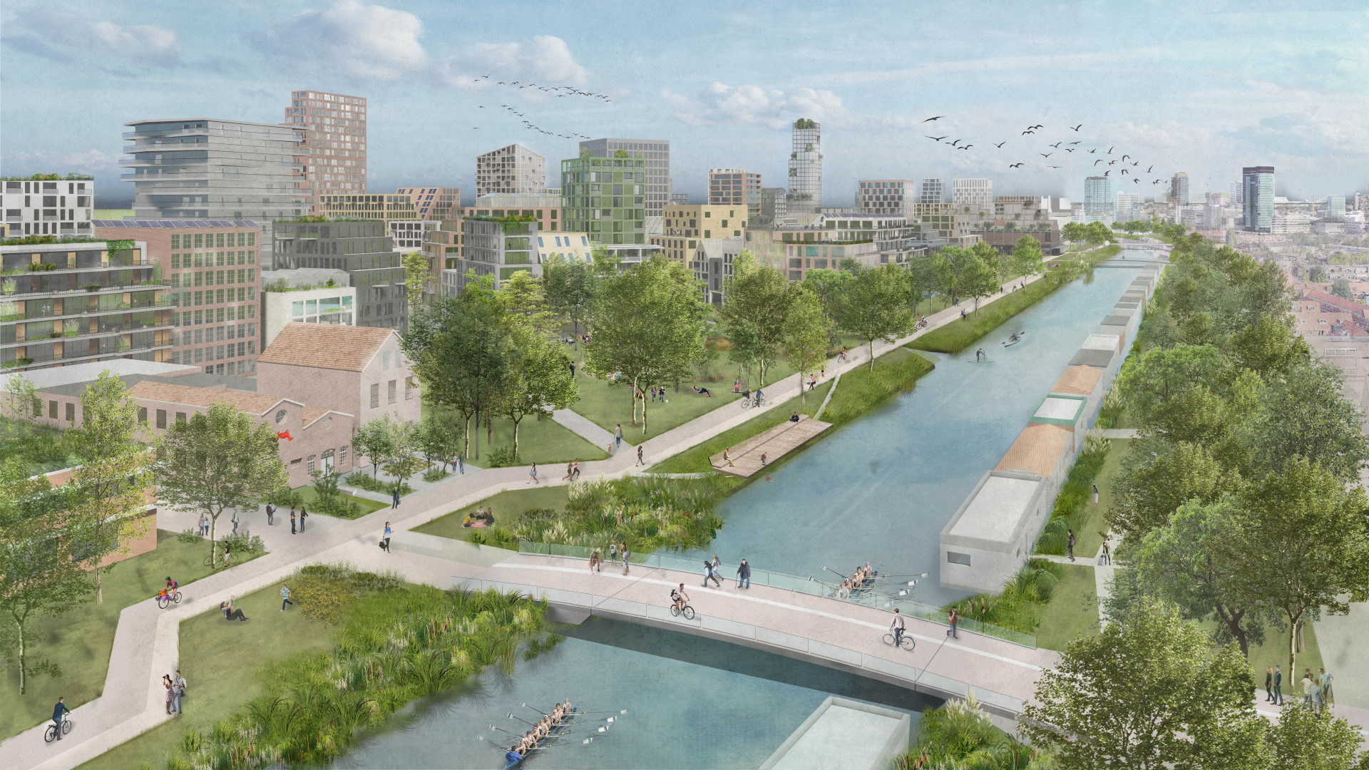 Merwede, the Dutch neighbourhood where there will be one shared car for every 3 households