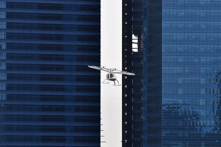 German start-up Volocopter to launch flying taxis in Singapore in next 3 years